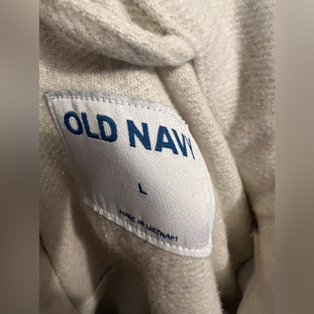 Old Navy large jacket nwt cream color - Picture 3 of 4